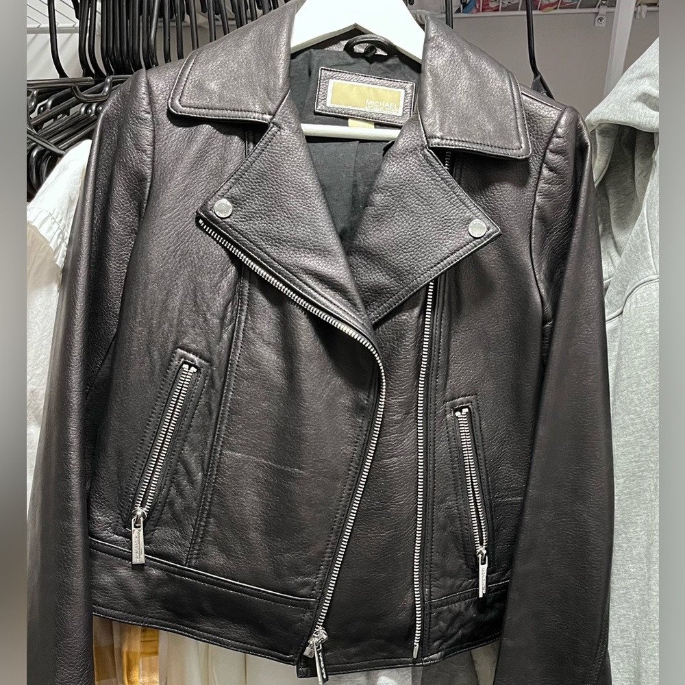 Michael Kors leather jacket